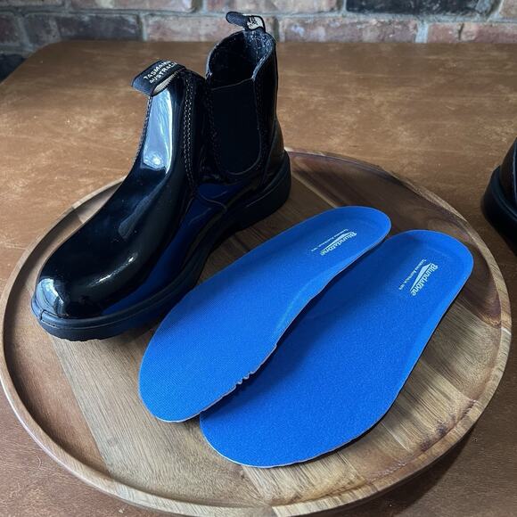 Blundstone 2255 Chelsea Boots Black Patent Leather Size 3 UK Womens 6 - Picture 15 of 16